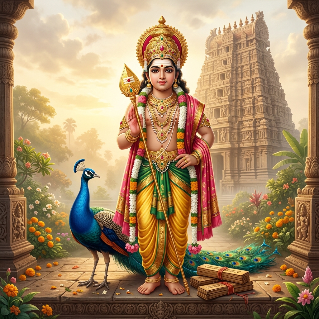 Deity Lord Muthukumaraswamy